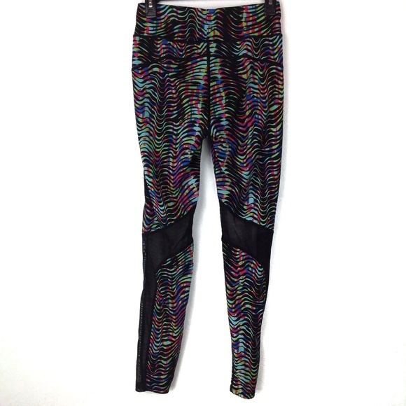 Psychedelic pop fit athleisure leggings - Picture 2 of 7